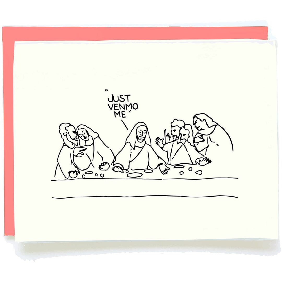 Venmo Me Greeting Card - Lockwood Shop - Pop Paper