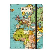 Vintage Map Notebook - Lockwood Shop - Cavallini Papers and Co