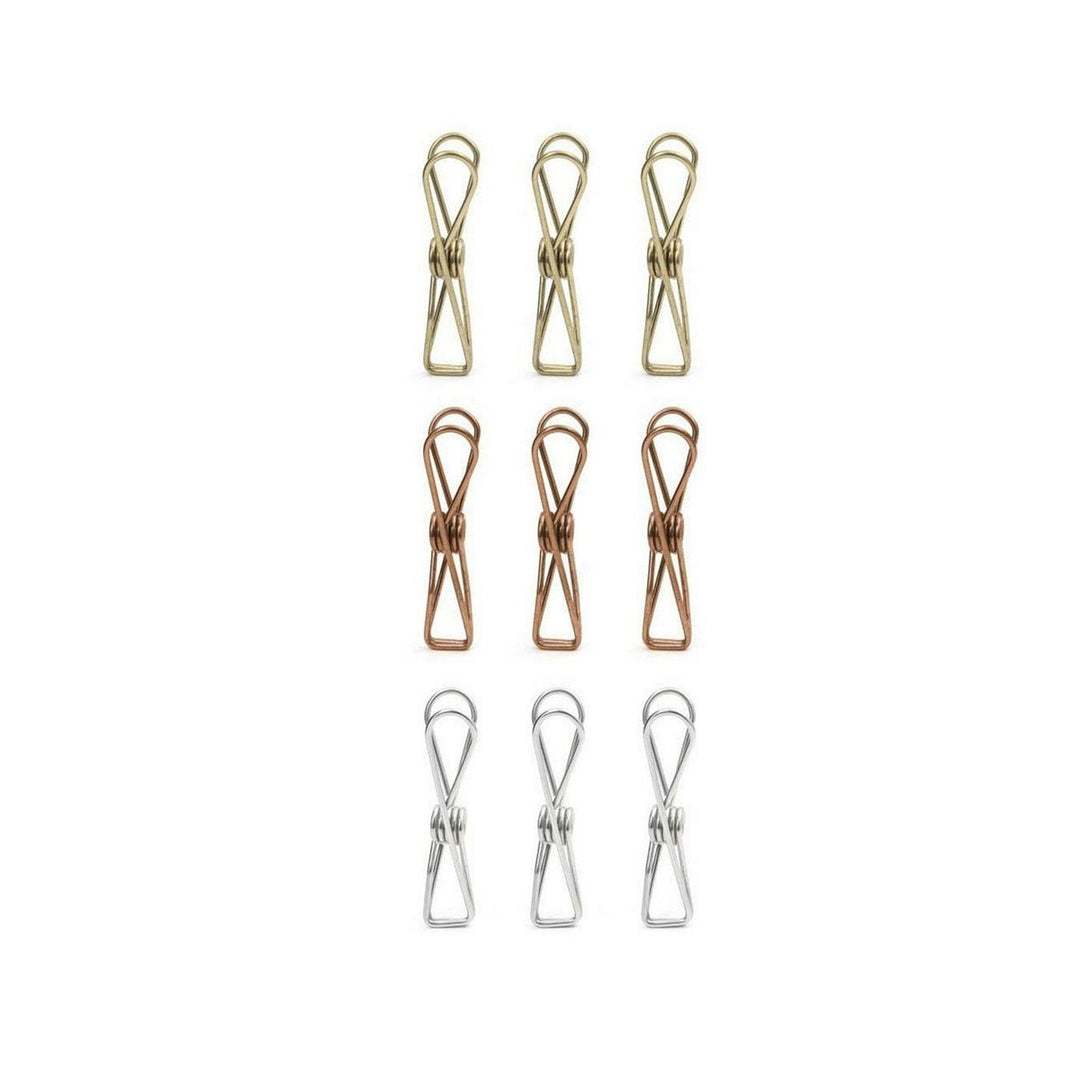 Vintage Wire Bag Clips - Lockwood Shop - Kikkerland