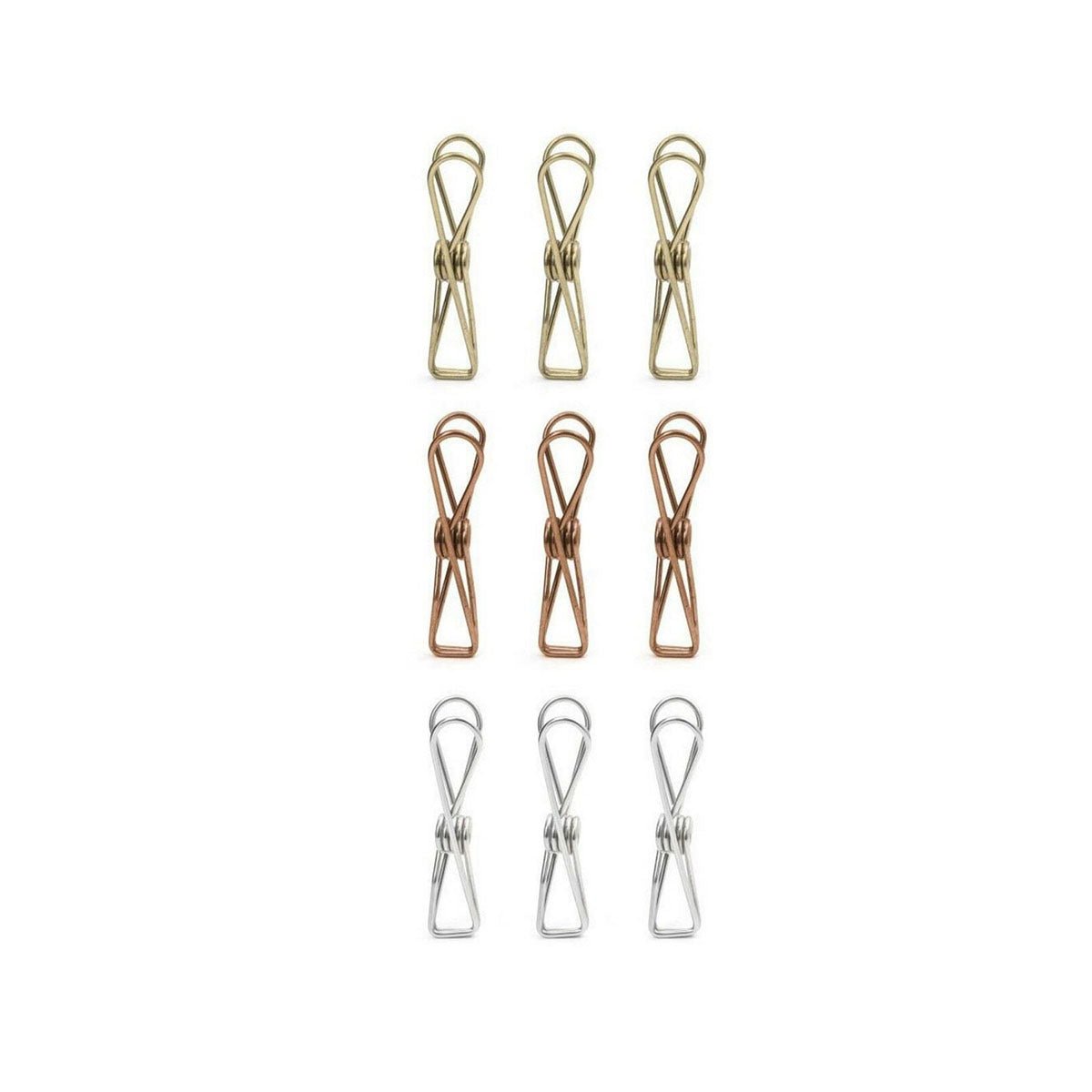 Vintage Wire Bag Clips - Lockwood Shop - Kikkerland