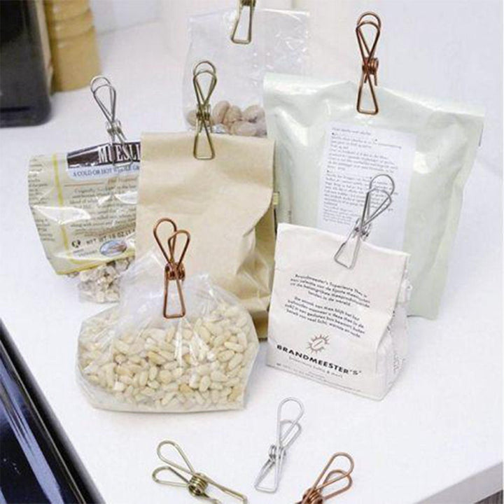 Vintage Wire Bag Clips - Lockwood Shop - Kikkerland