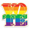 VOTE Sticker - Lockwood Shop - The Found