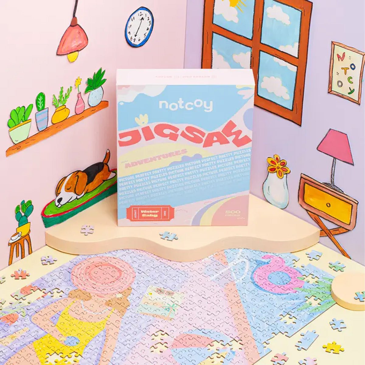 Water Baby 500pc Jigsaw Puzzle - Lockwood Shop - Notcoy