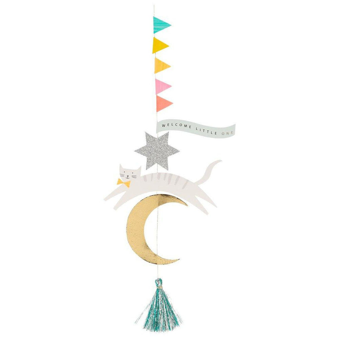 Welcome Little One Mobile Card - Lockwood Shop - Meri Meri