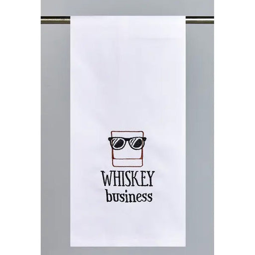 Whiskey Business Kitchen Towel - Lockwood Shop - Peking Handicraft