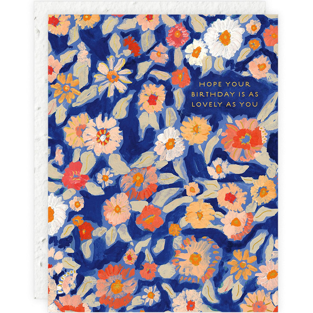 Wildflower Floral Plantable Birthday Card - Lockwood Shop - Seedlings