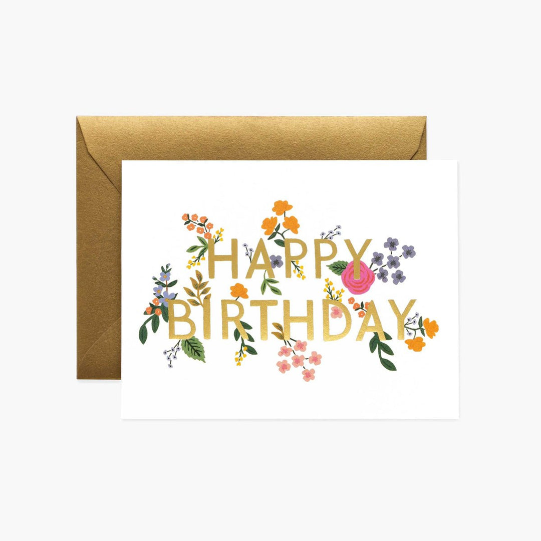 Wildwood Birthday Greeting Card - Lockwood Shop - Rifle