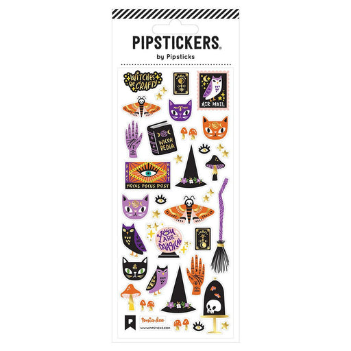 Witches Be Crafty Sticker Sheet - Lockwood Shop - Pipsticks