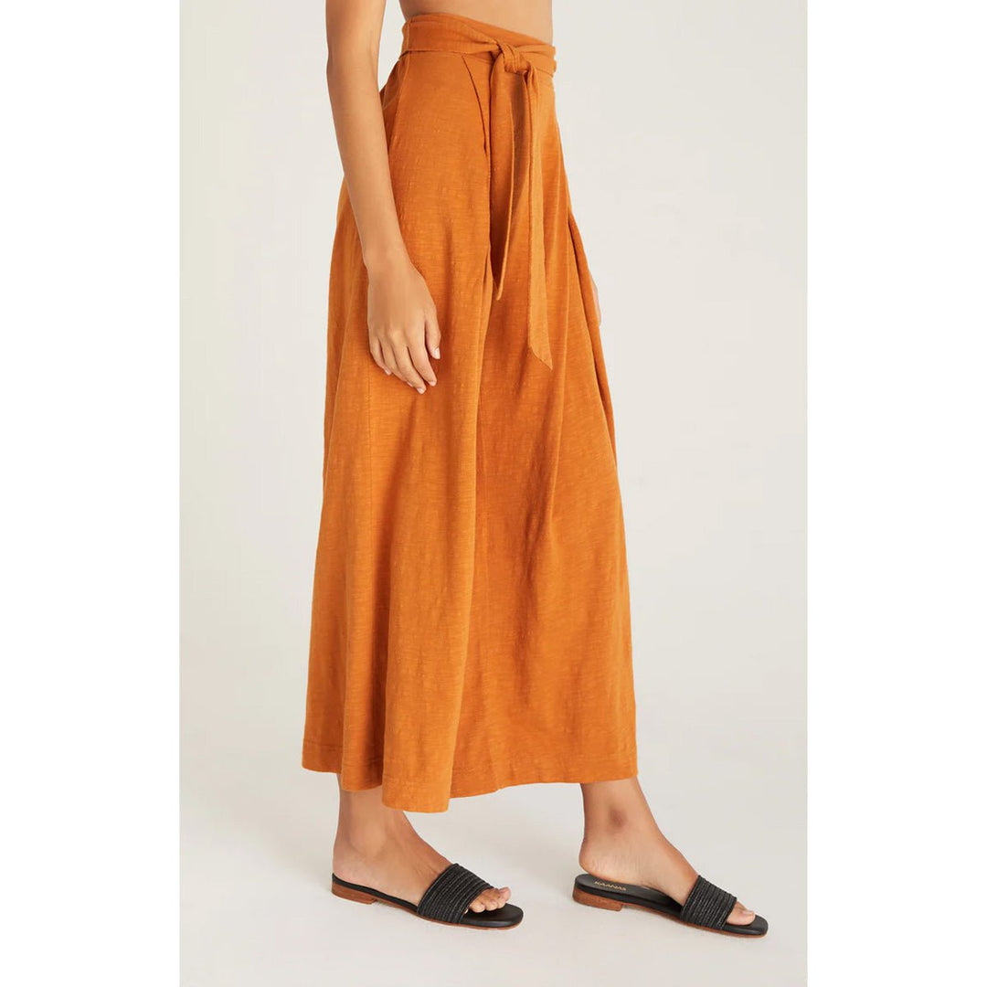 Yara Slub Pant in Spice - Lockwood Shop - Z Supply