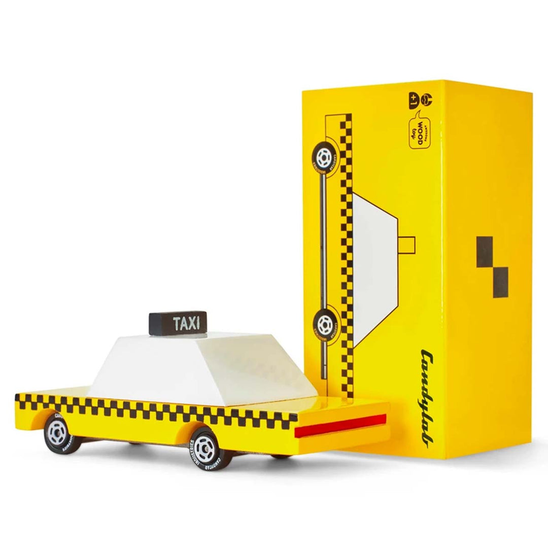 Yellow Taxi Toy - Lockwood Shop - Candylab Toys